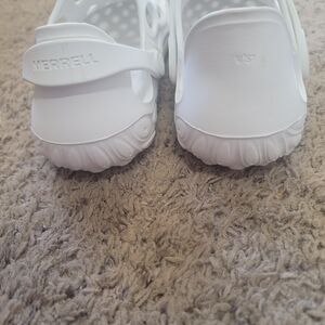 Merrell All-White Slip-On Clogs